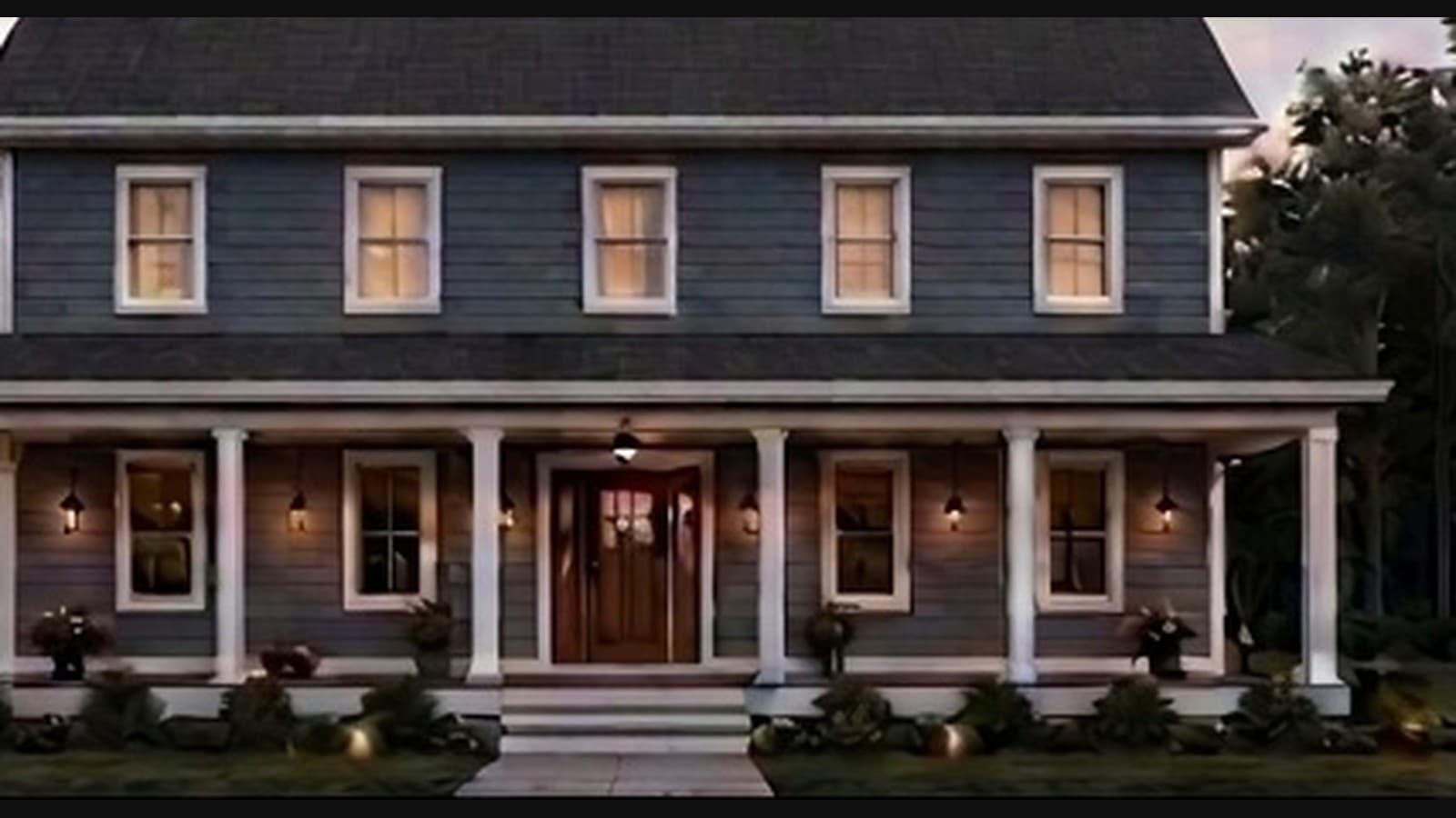 Front elevation — rendering