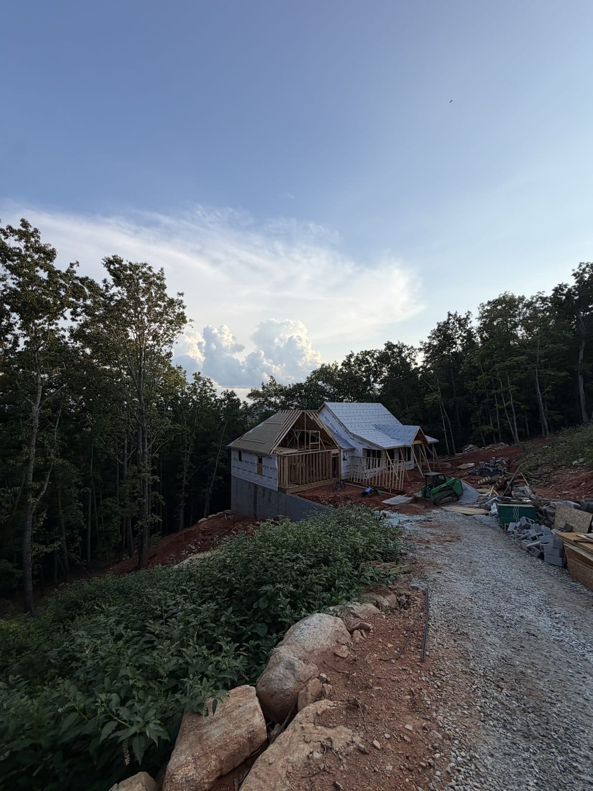 Packs Mountain — current progress on site