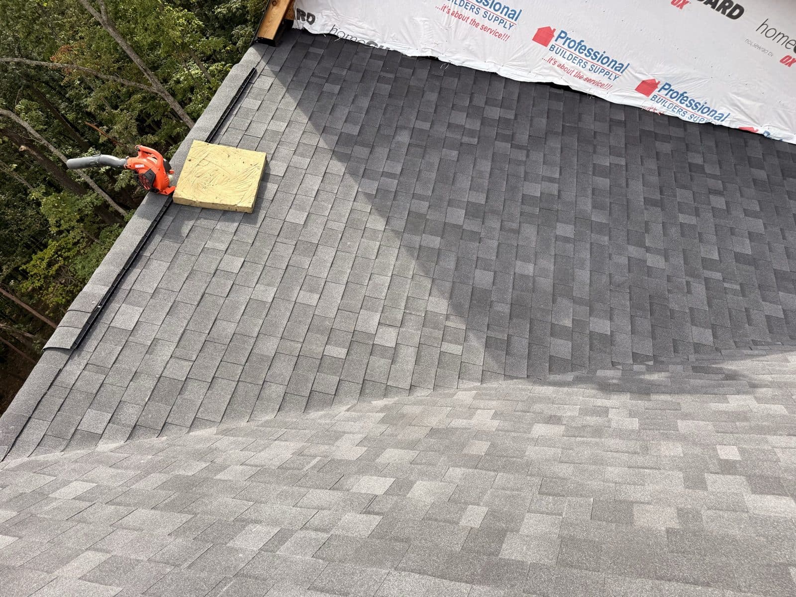 Packs Mountain, September 2026: Shingled — dry-in
