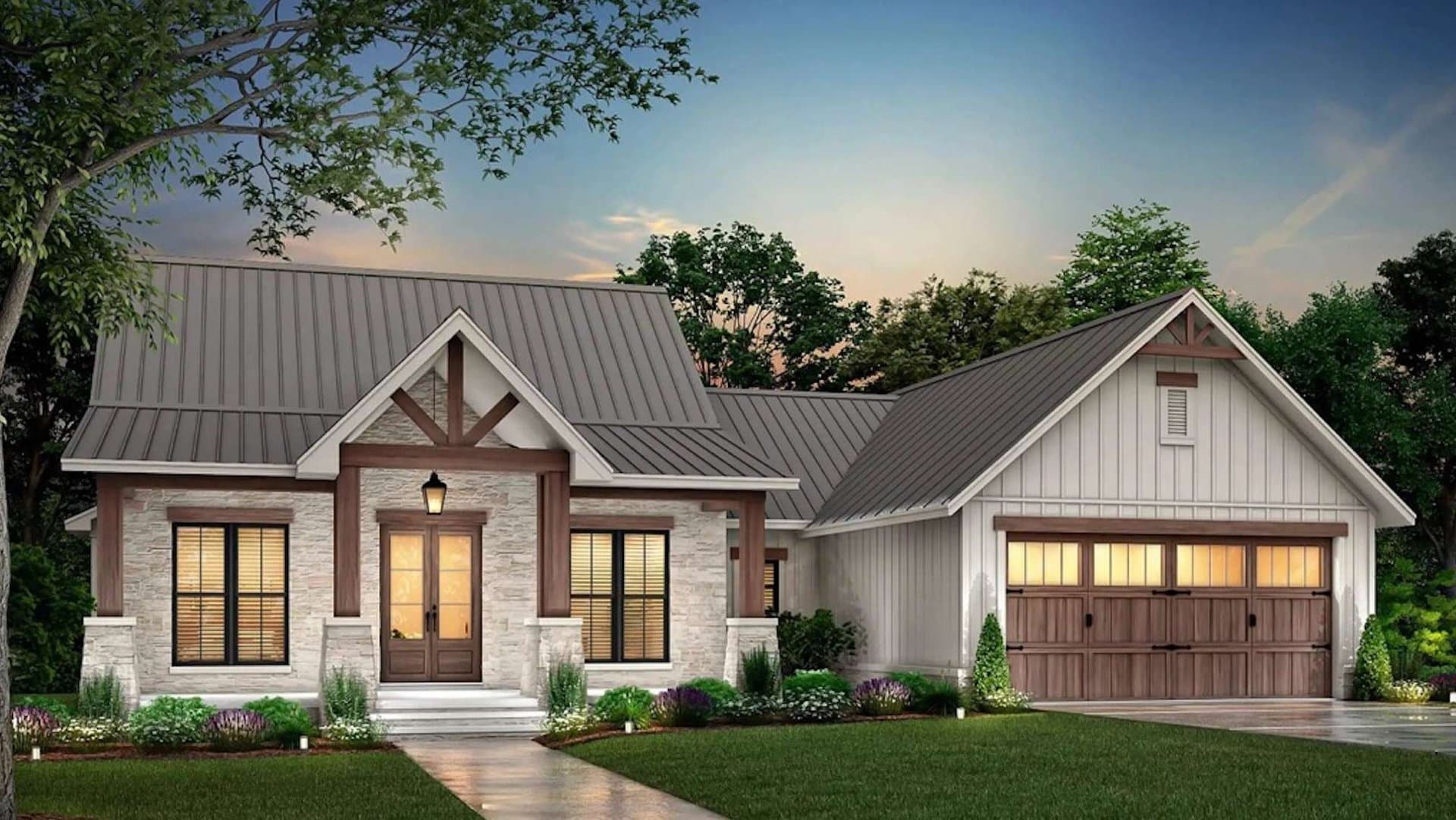 Finished home — rendering